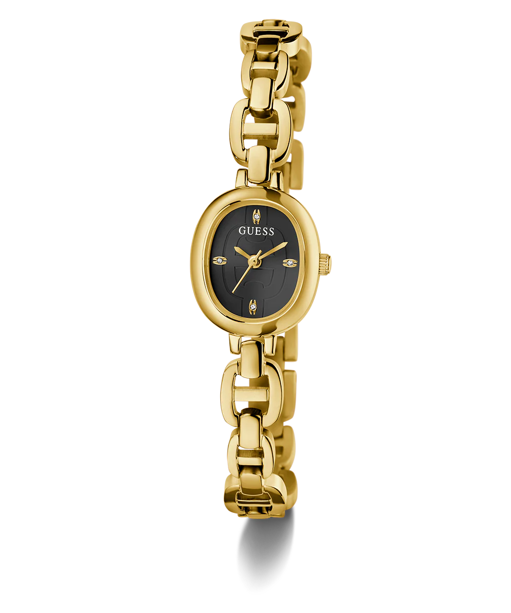 GUESS Ladies Gold Tone Analog Watch