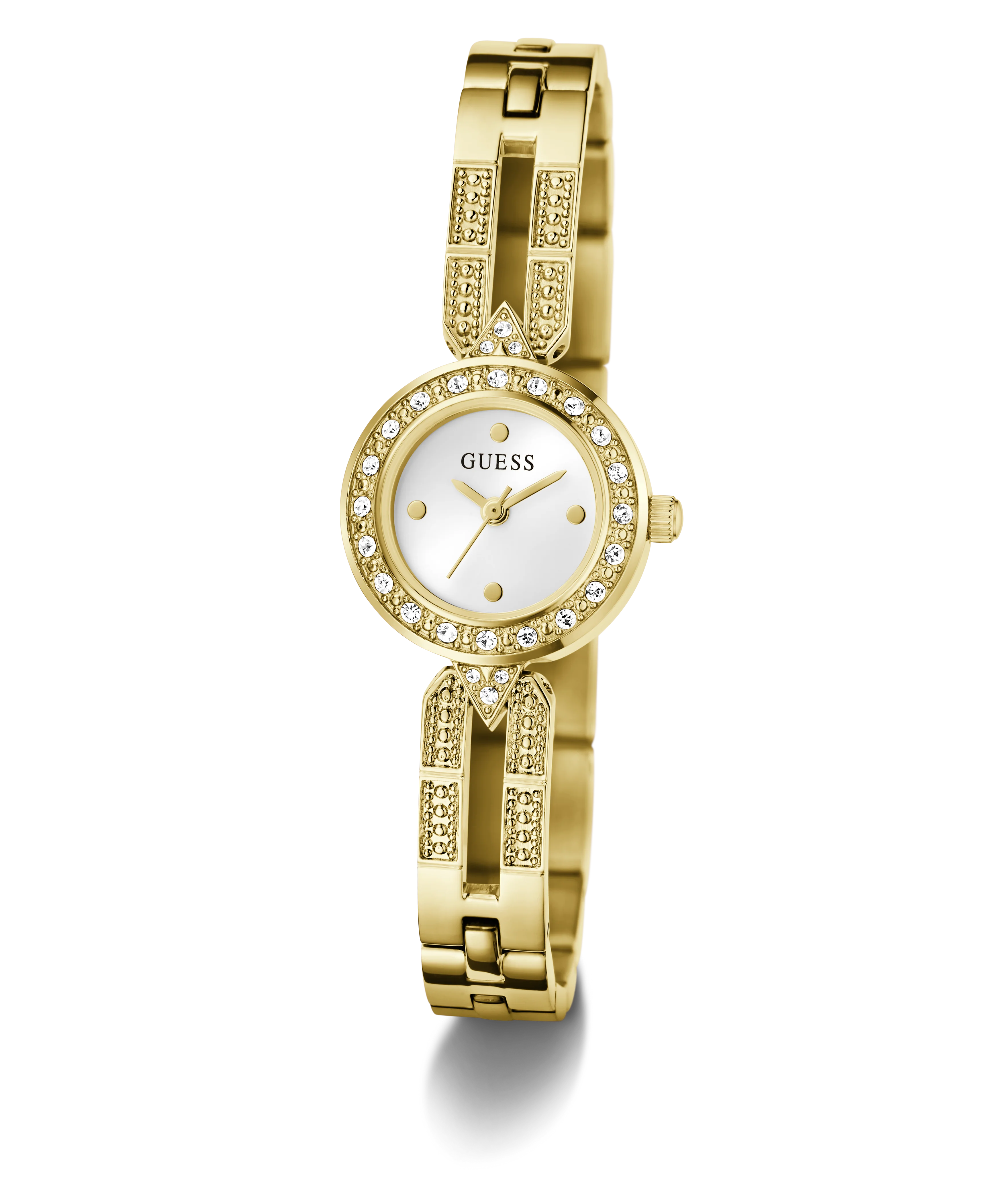 GUESS Ladies Gold Tone Analog Watch