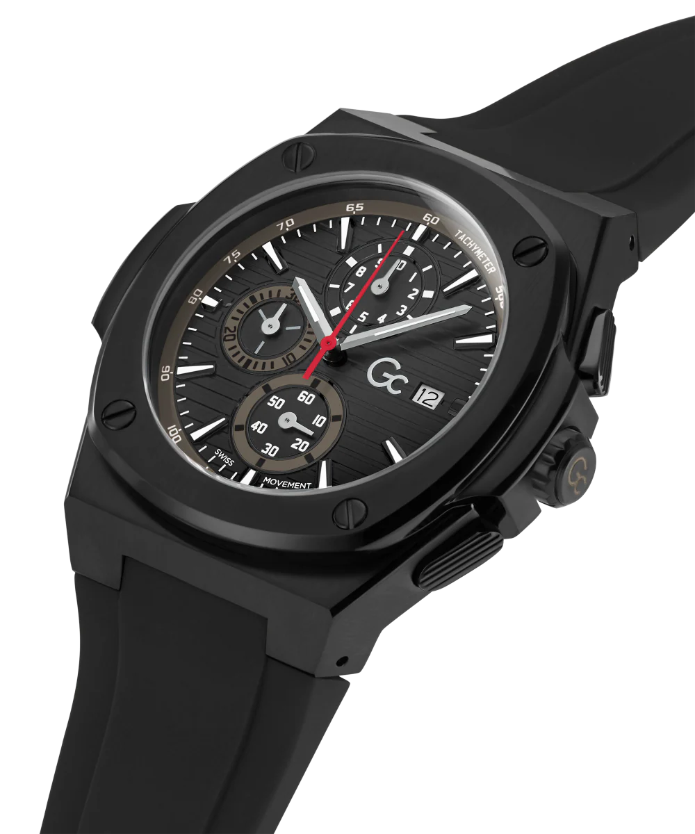 Kessel Racing x Gc Limited Edition 44mm Black Men's Watch