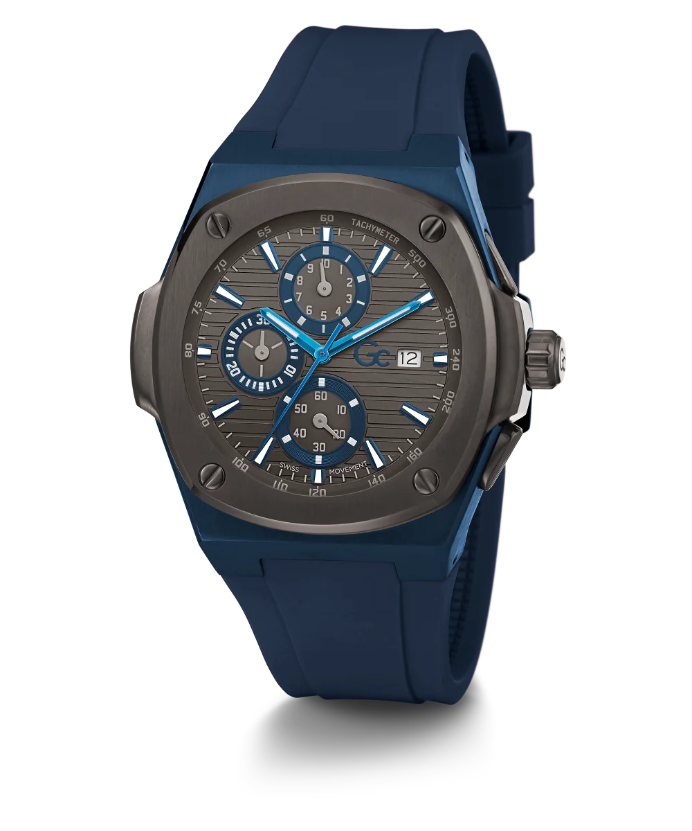Gc Coussin Shape Chrono Silicone