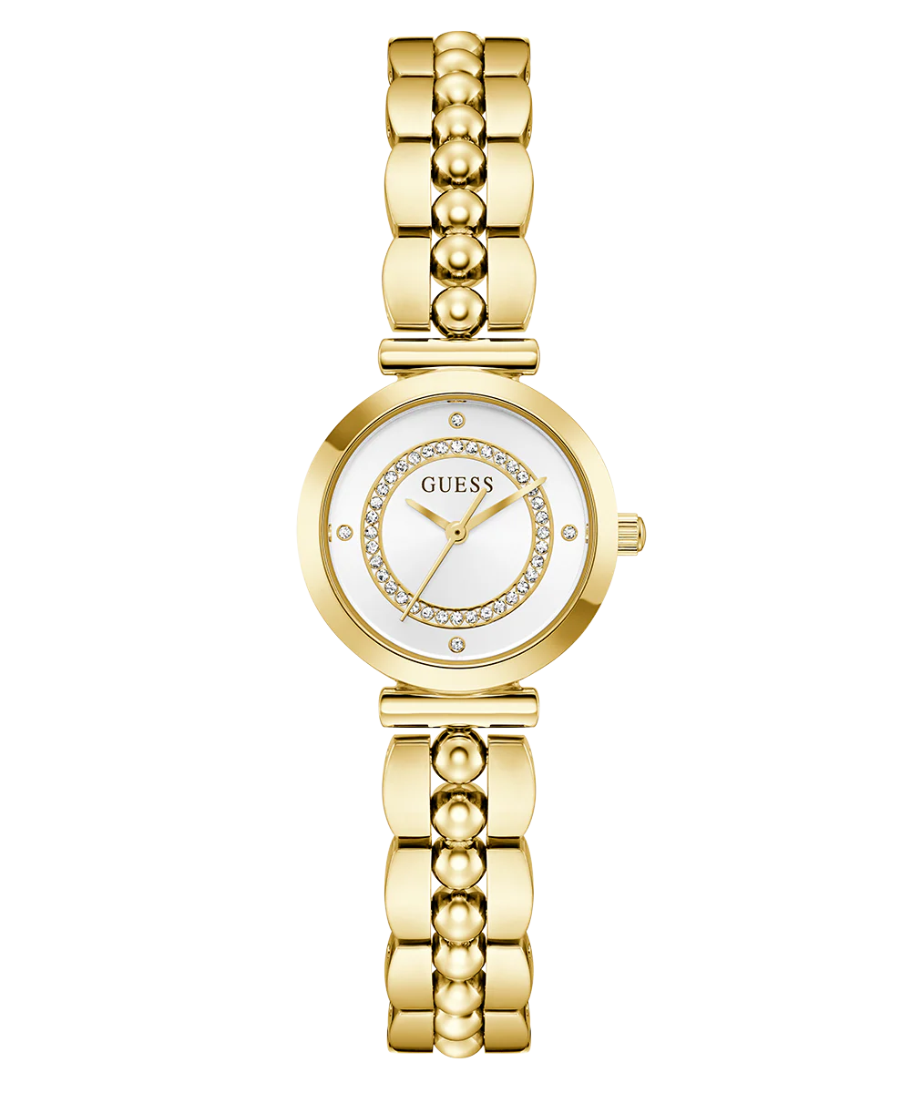 GUESS Ladies Gold Tone Analog Watch