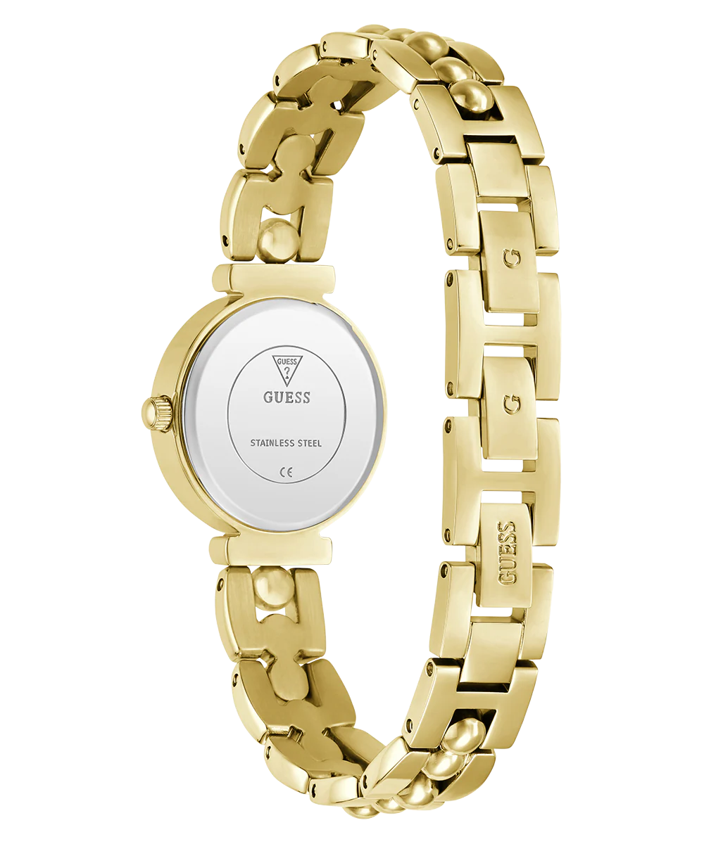 GUESS Ladies Gold Tone Analog Watch