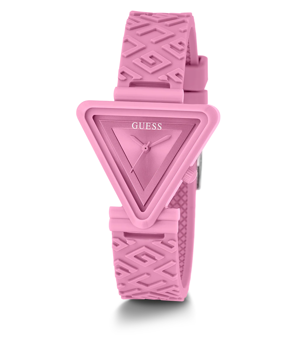 GUESS Ladies Pink Analog Watch