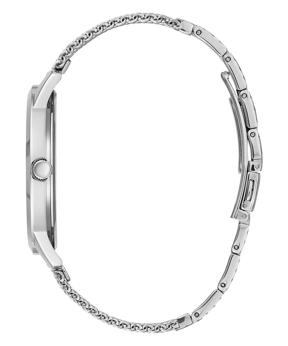 1176-guess-mens-silver-tone-analog-watch-2.webp GUESS Mens Silver Tone Analog Watch