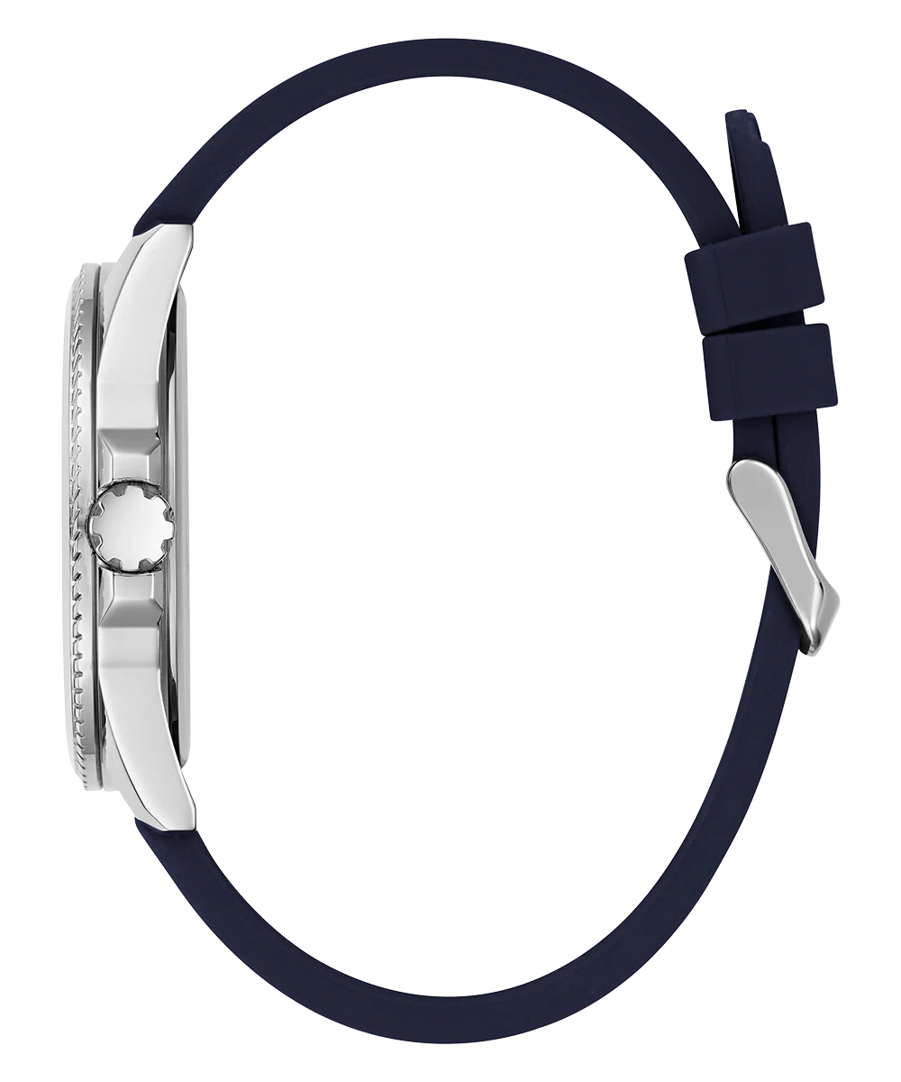 1180-guess-mens-navy-silver-tone-analog-watch-8.webp GUESS Mens Navy Silver Tone Analog Watch