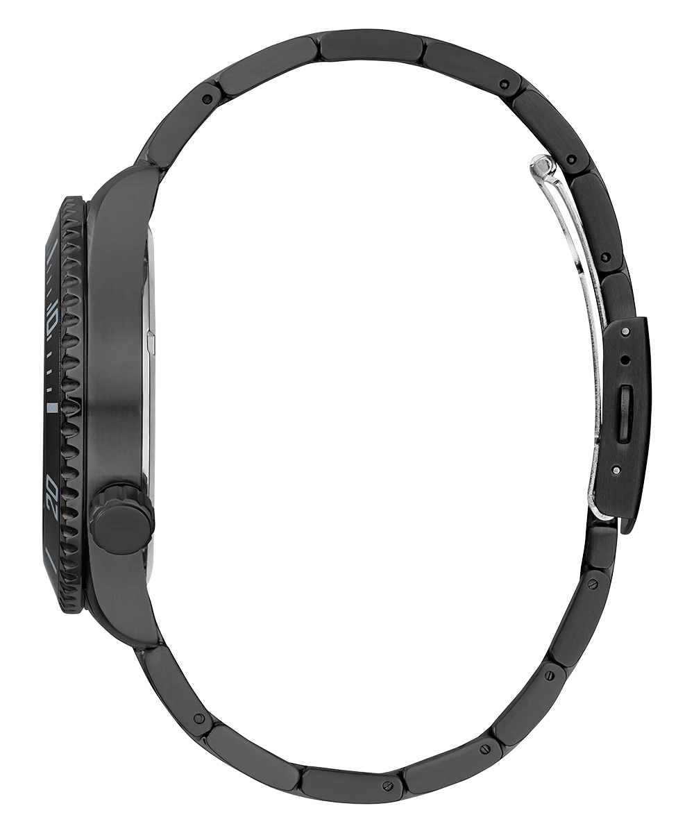 GUESS Mens Black Multi-function Watch