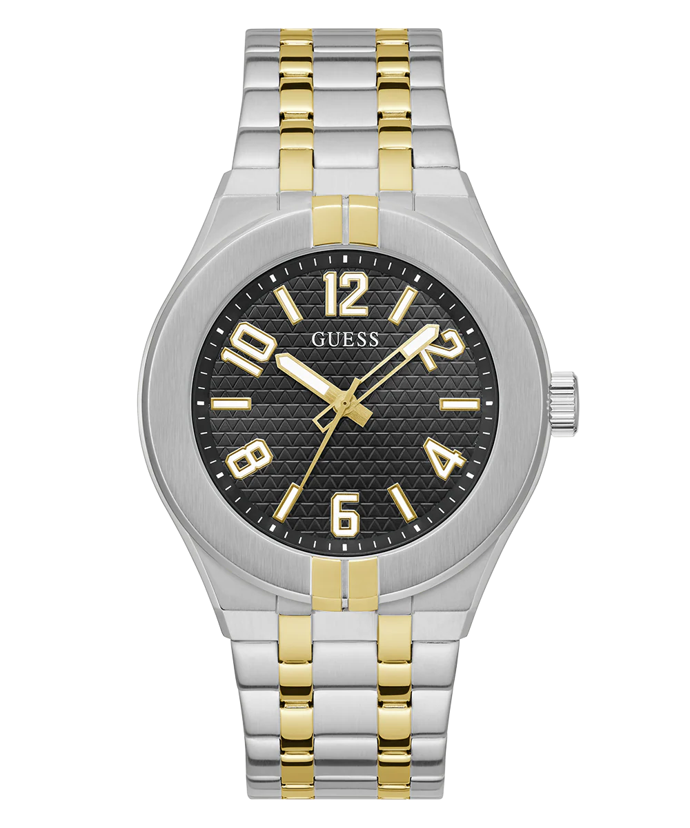GUESS Mens 2-Tone Analog Watch