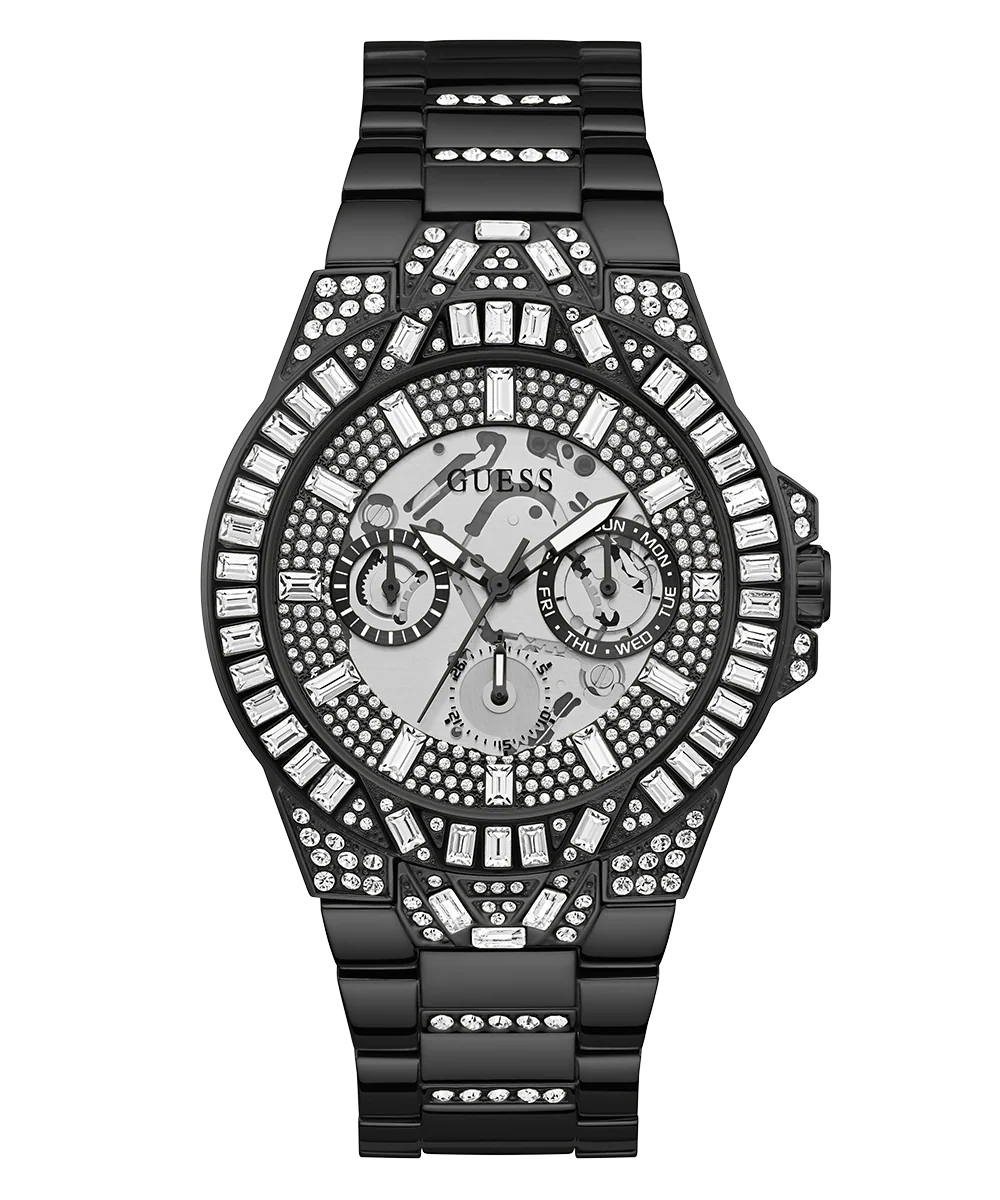 GUESS Mens Black Multi-function Watch
