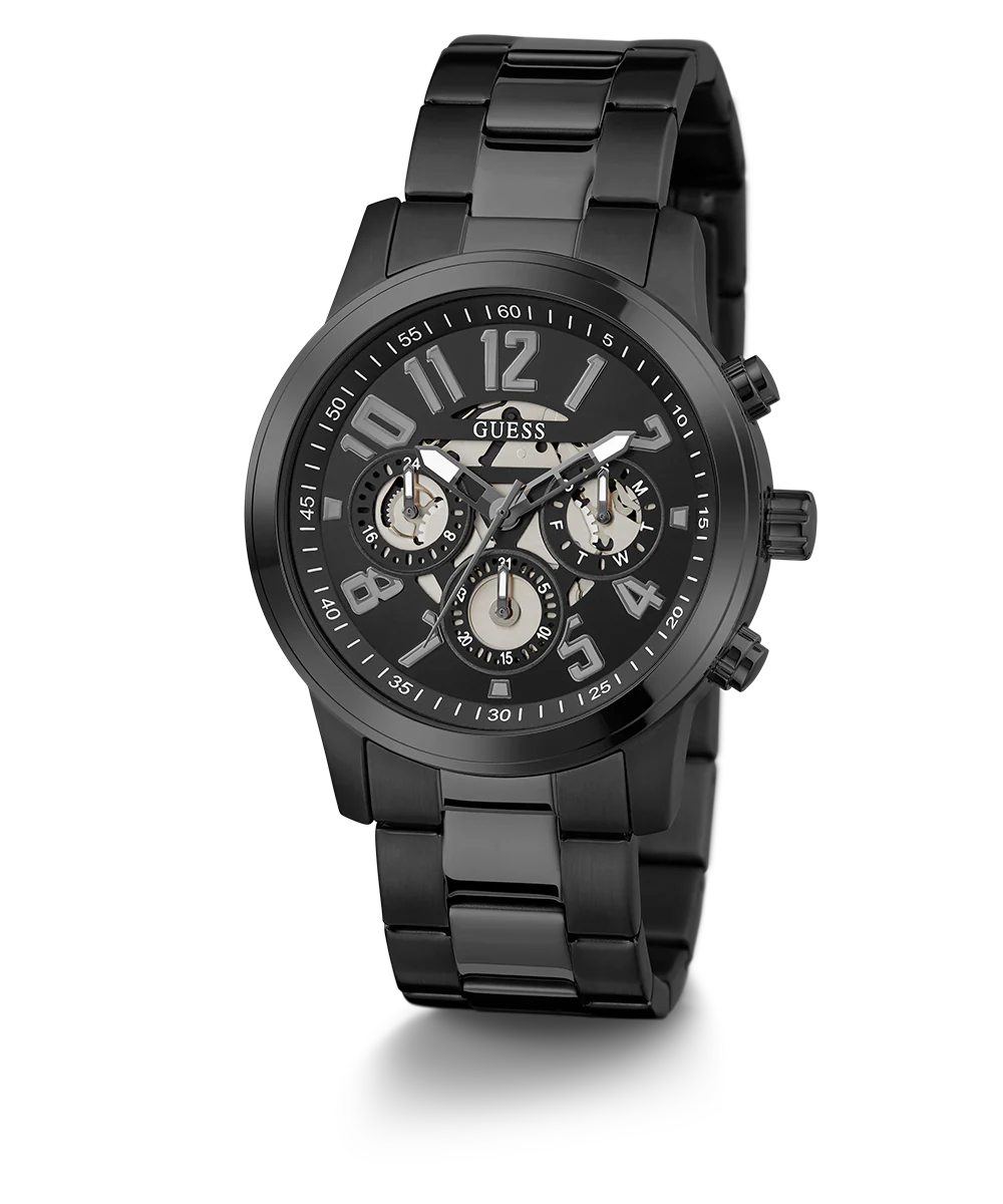 1221-guess-mens-black-multi-function-watch-1.webp GUESS Mens Black Multi-function Watch