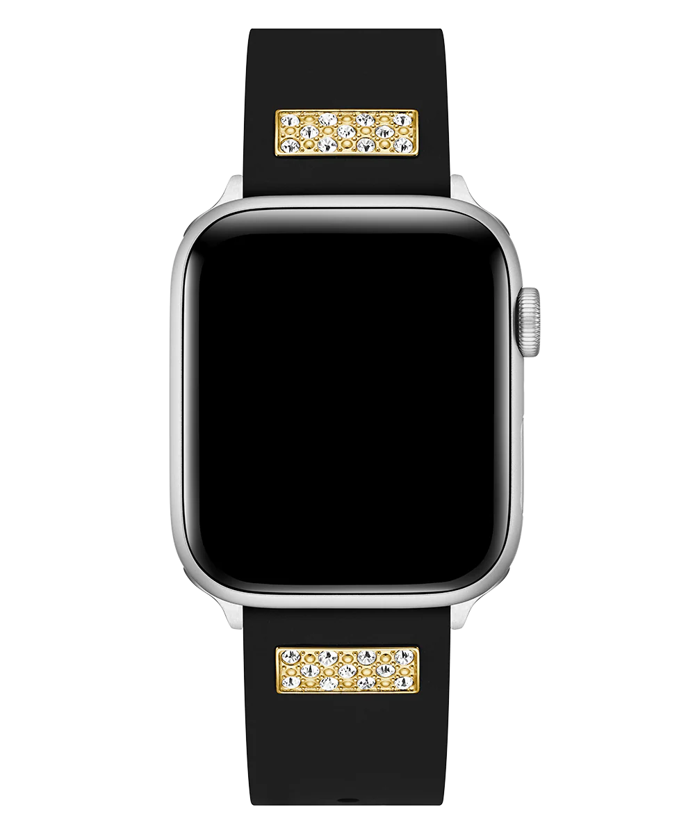 1222-guess-silcone-band-with-crystal-inserts-for-apple-42-44-mm-watch-3.webp GUESS Silcone Band with Crystal inserts for Apple 42-44 mm Watch