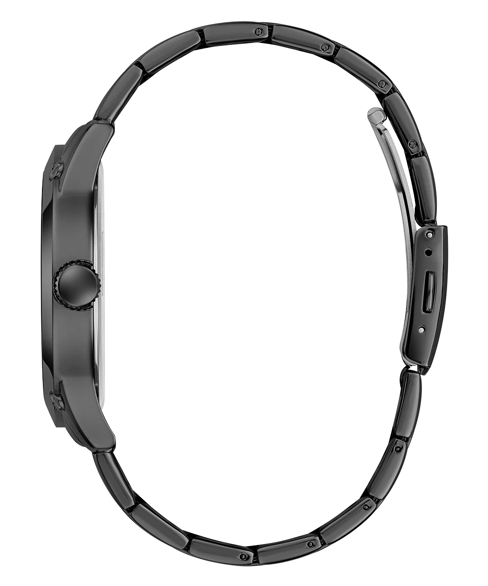 GUESS Mens Black Analog Watch