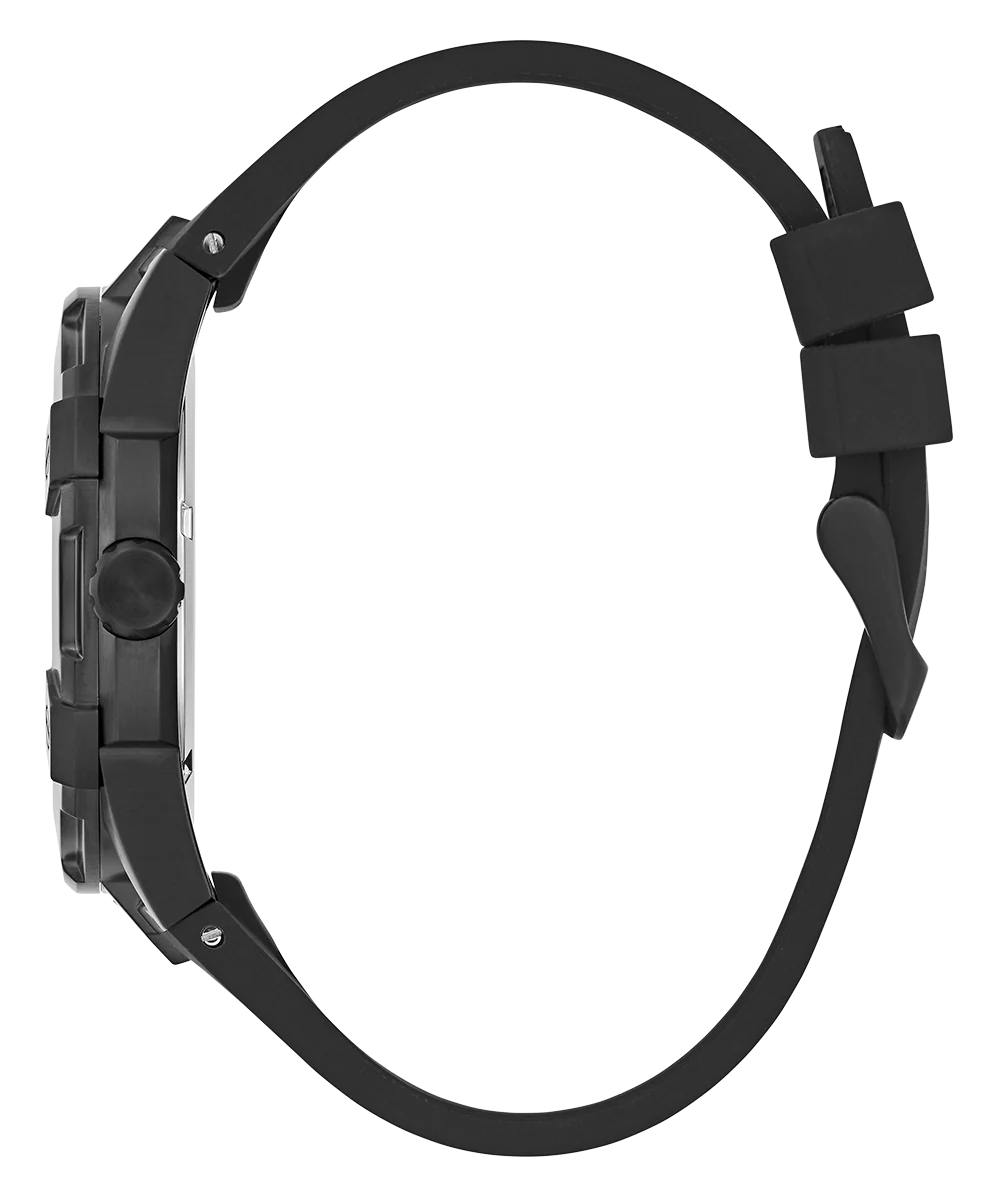GUESS Mens Black Analog Watch