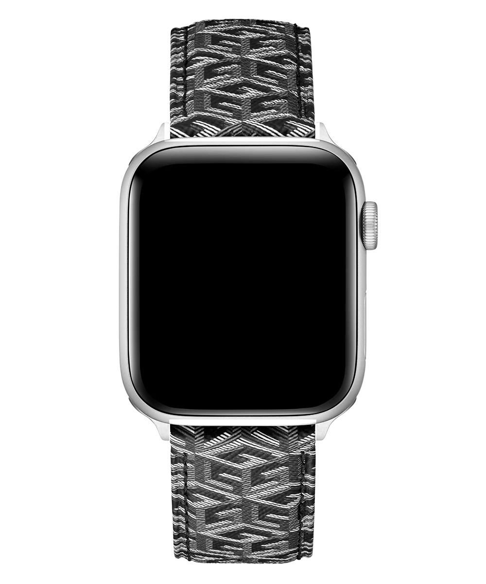 GUESS Logo Leather Band for Apple 42-44 mm Watch
