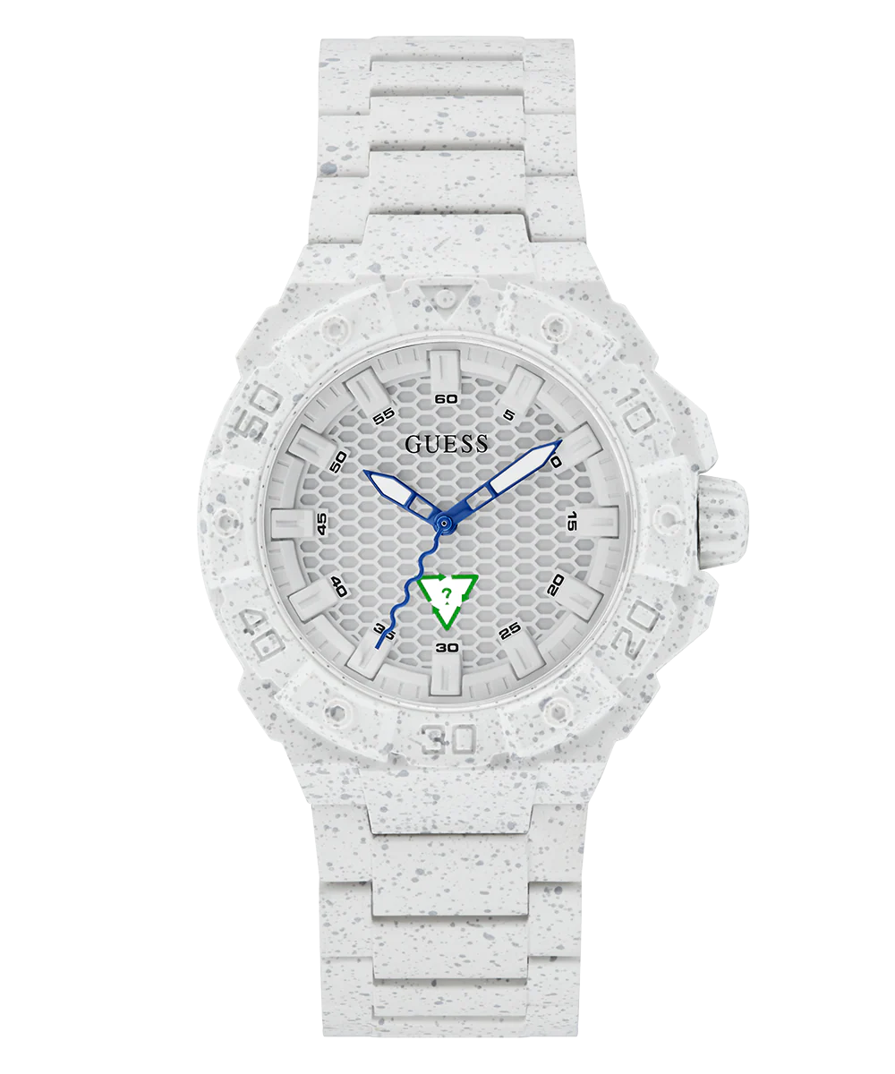 ECO-FRIENDLY #TIDE OCEAN PLASTIC WHITE WATCH