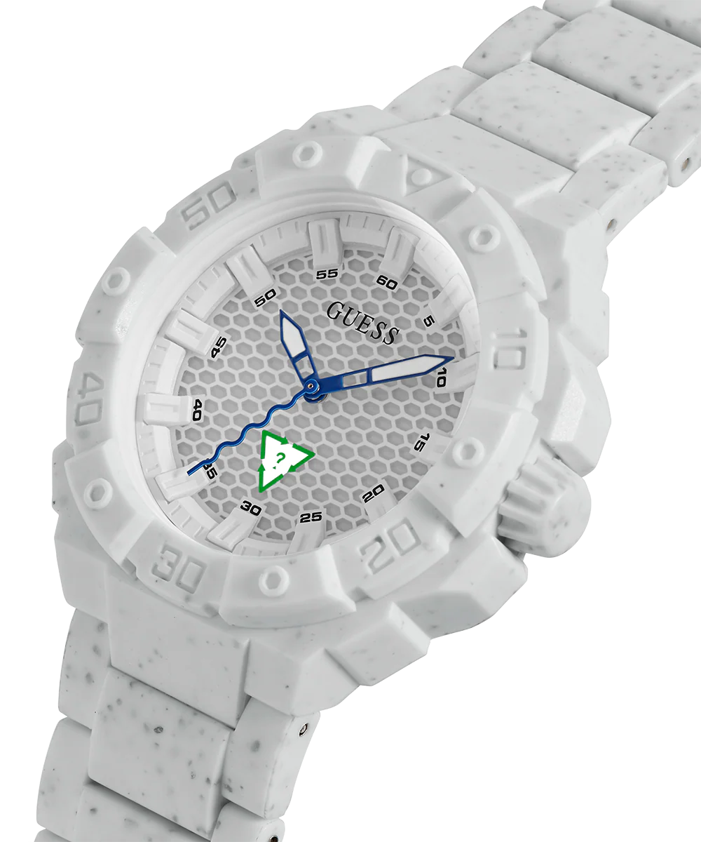ECO-FRIENDLY #TIDE OCEAN PLASTIC WHITE WATCH