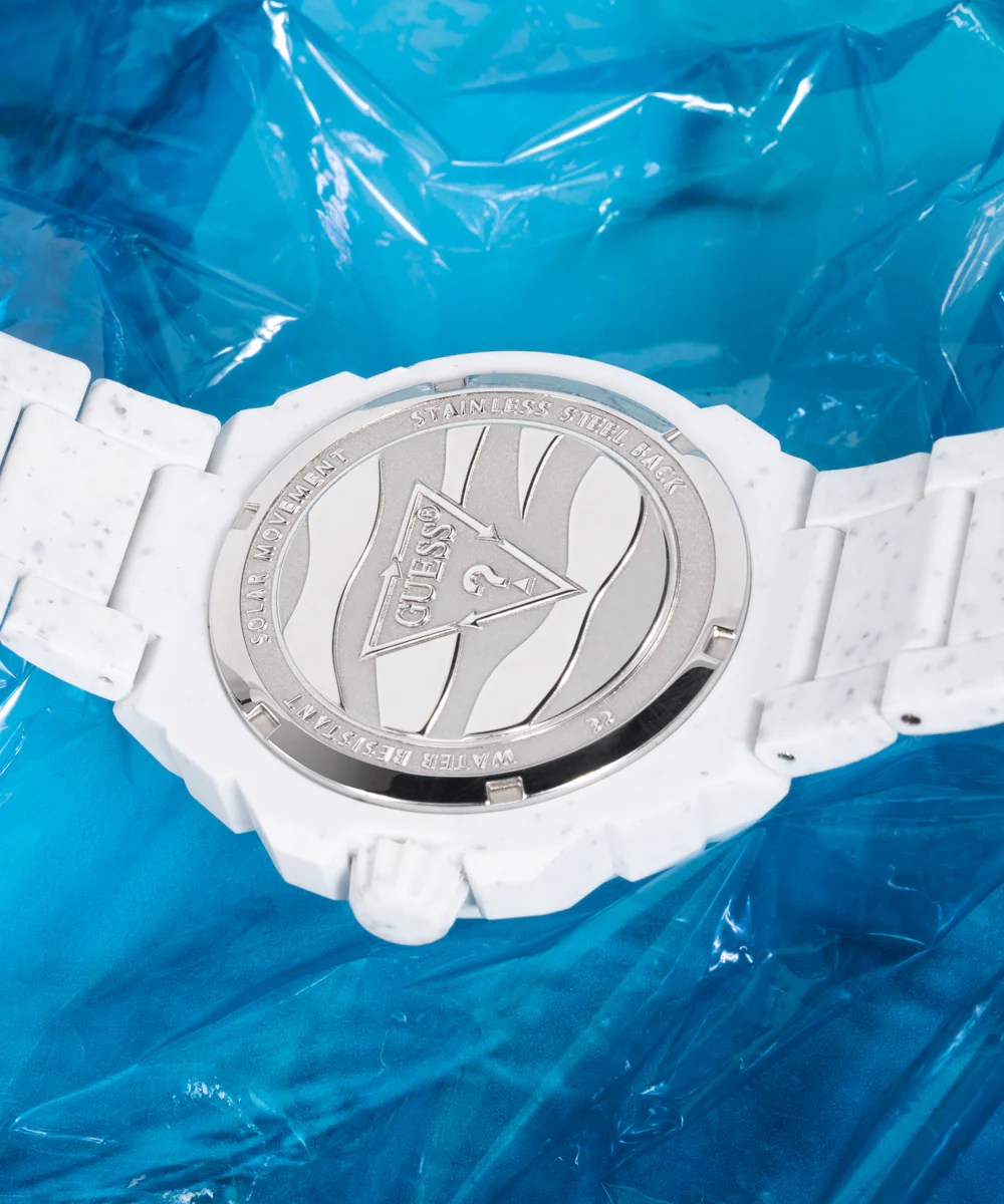ECO-FRIENDLY #TIDE OCEAN PLASTIC WHITE WATCH