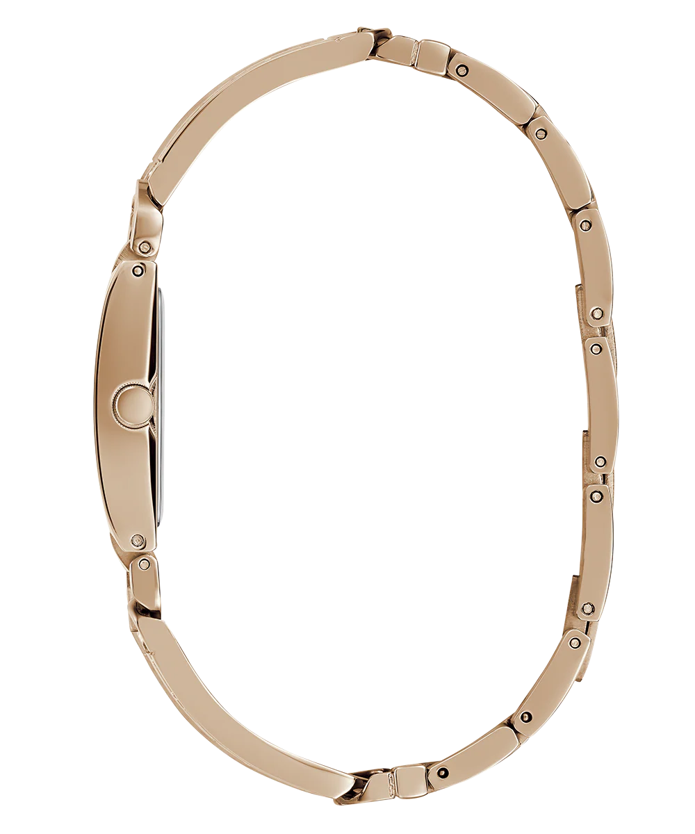 GUESS Ladies Rose Gold Tone Analog Watch