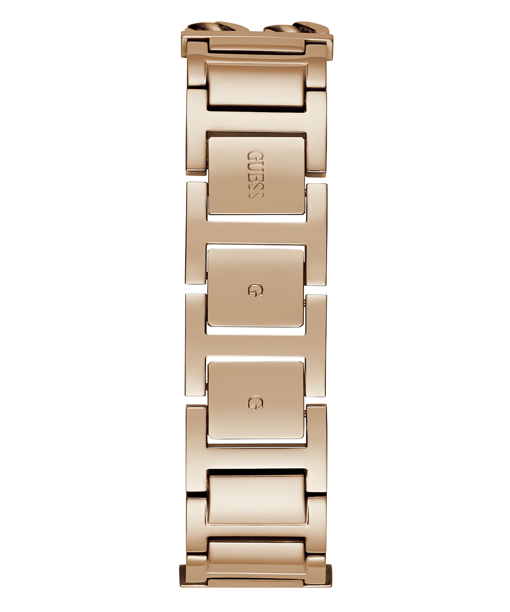 GUESS Ladies Rose Gold Tone Analog Watch