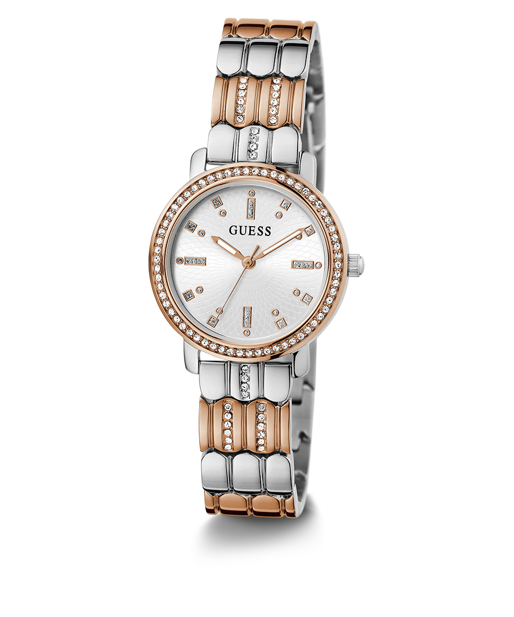 GUESS Ladies 2-Tone Analog Watch