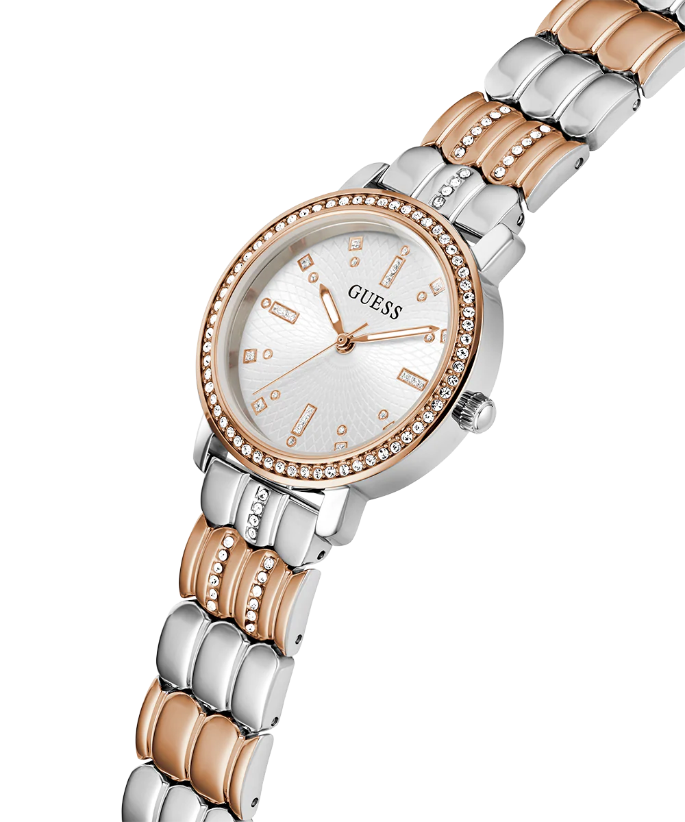 GUESS Ladies 2-Tone Analog Watch
