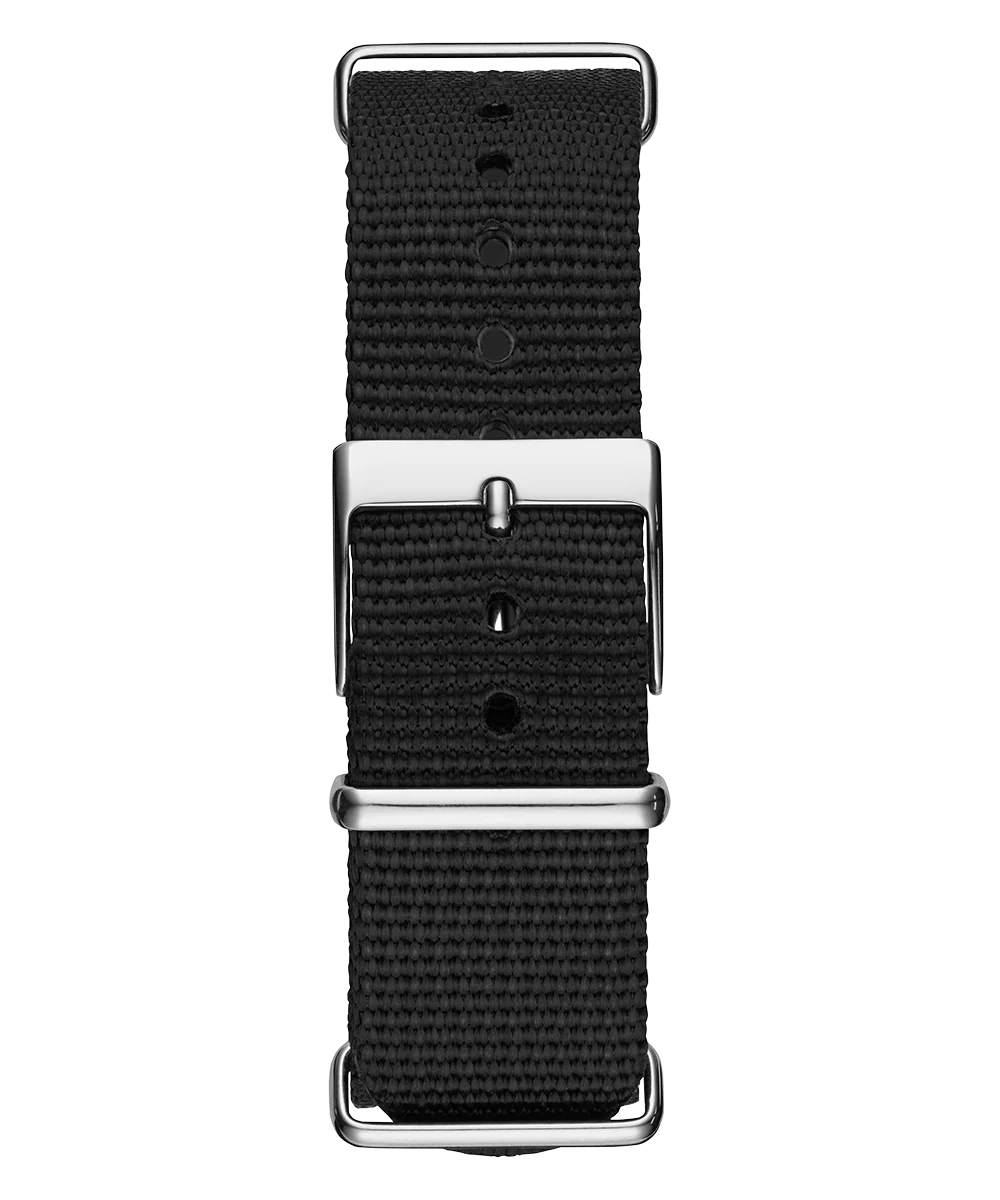 LIMITED EDITION J BALVIN X AMORE SILVER & NYLON STRAP WATCH