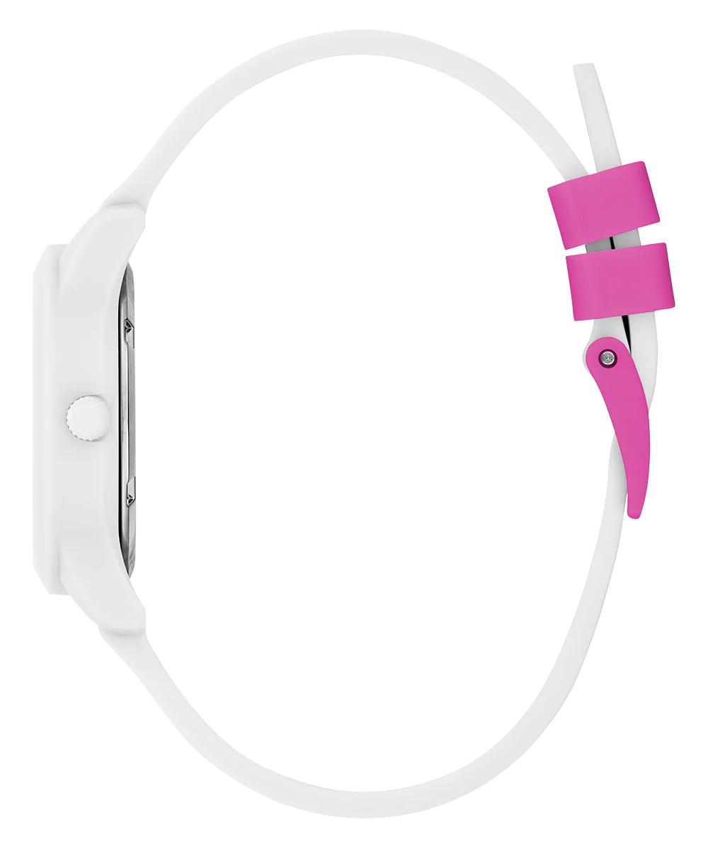 GUESS Kids Pink White Analog Watch
