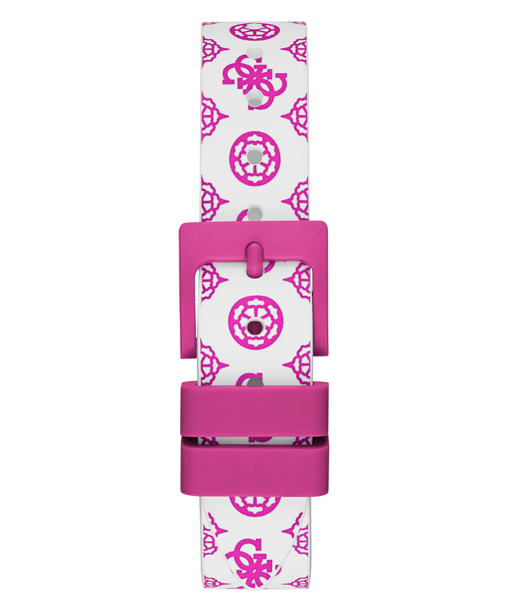 GUESS Kids Pink White Analog Watch