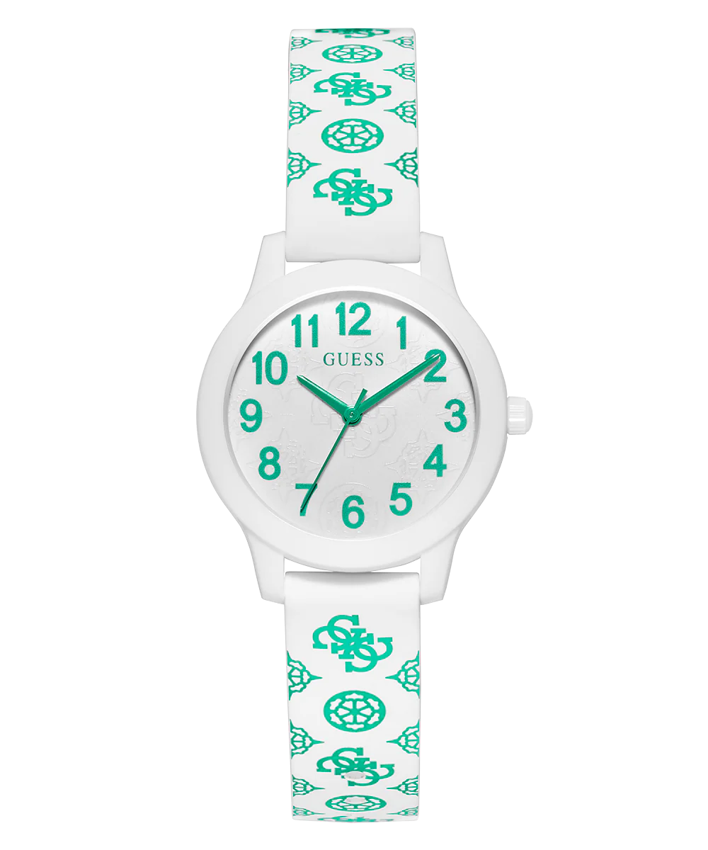 GUESS Kids Turquoise White Analog Watch