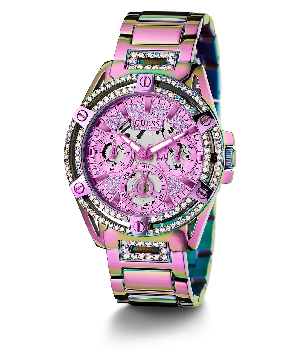 GUESS Ladies Iridescent Multi-function Watch