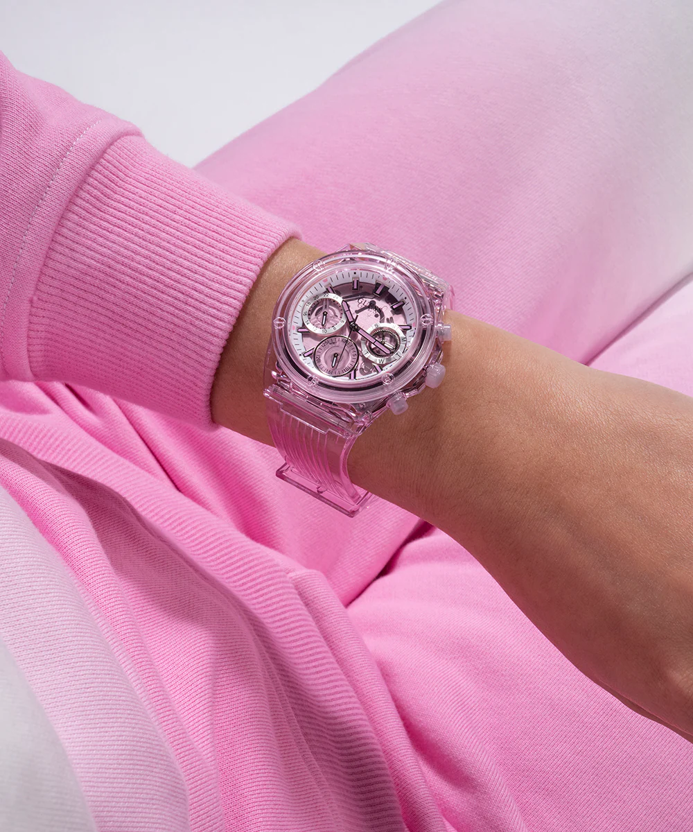 ECO-FRIENDLY PINK BIO-BASED WATCH