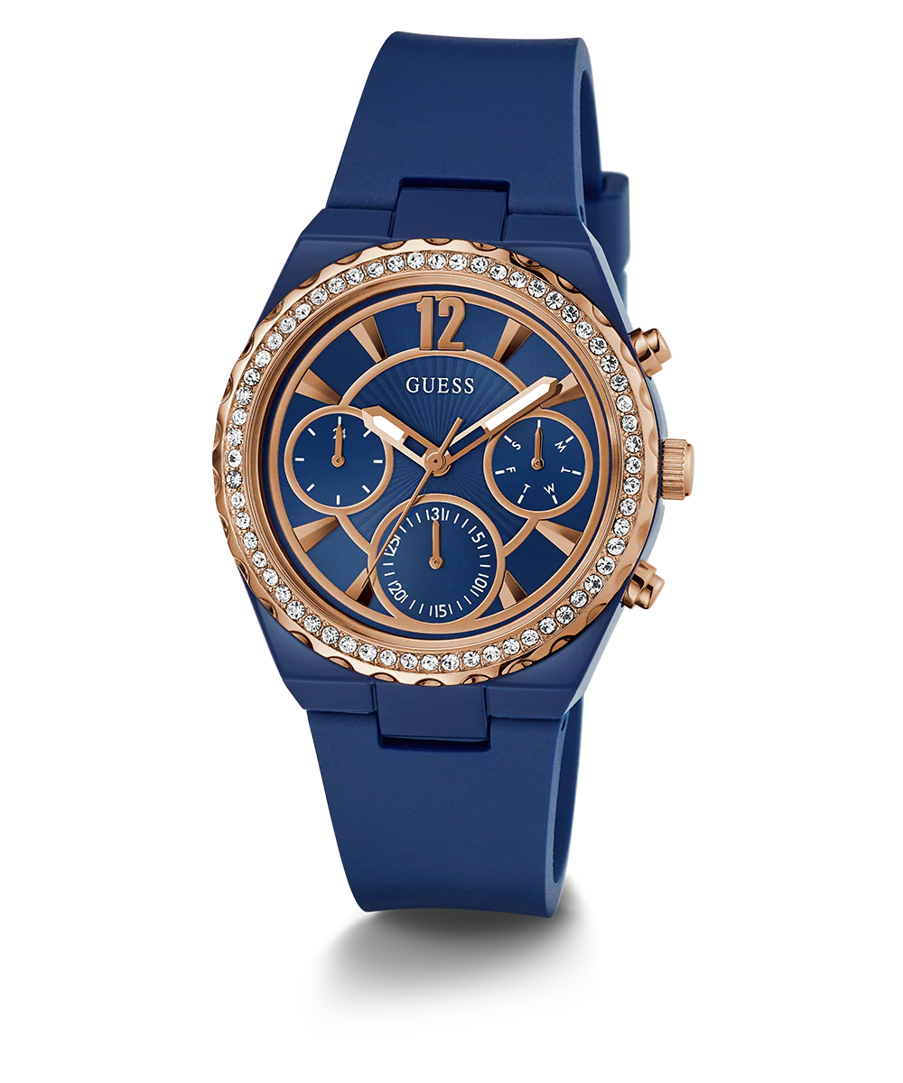 GUESS Ladies Blue Multi-function Watch