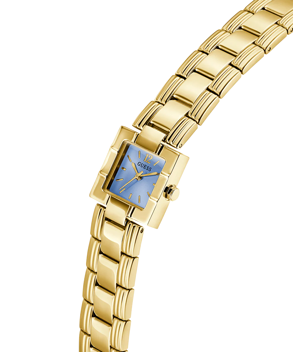 GUESS Ladies Gold Tone Analog Watch