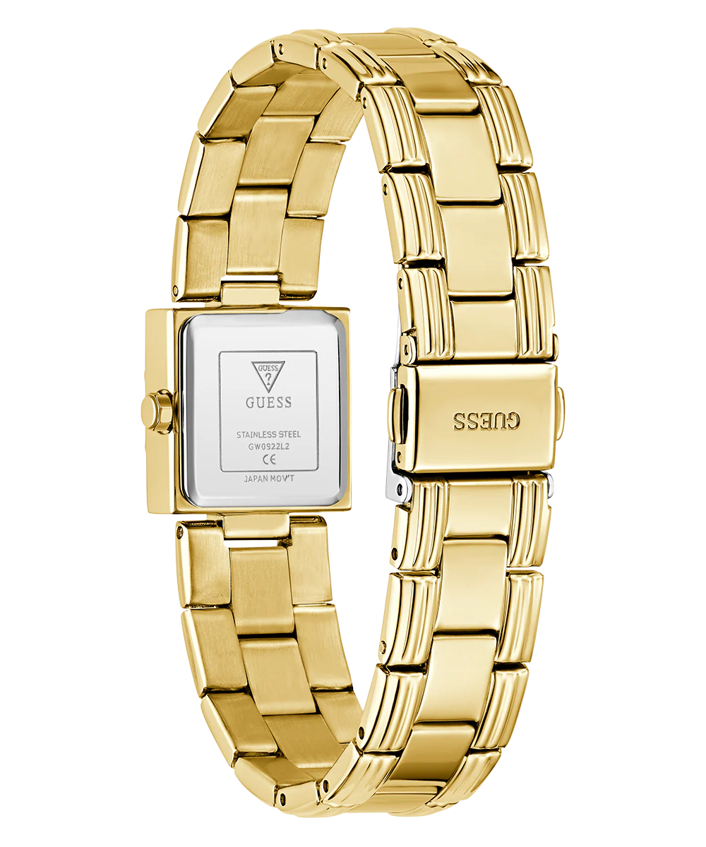 GUESS Ladies Gold Tone Analog Watch
