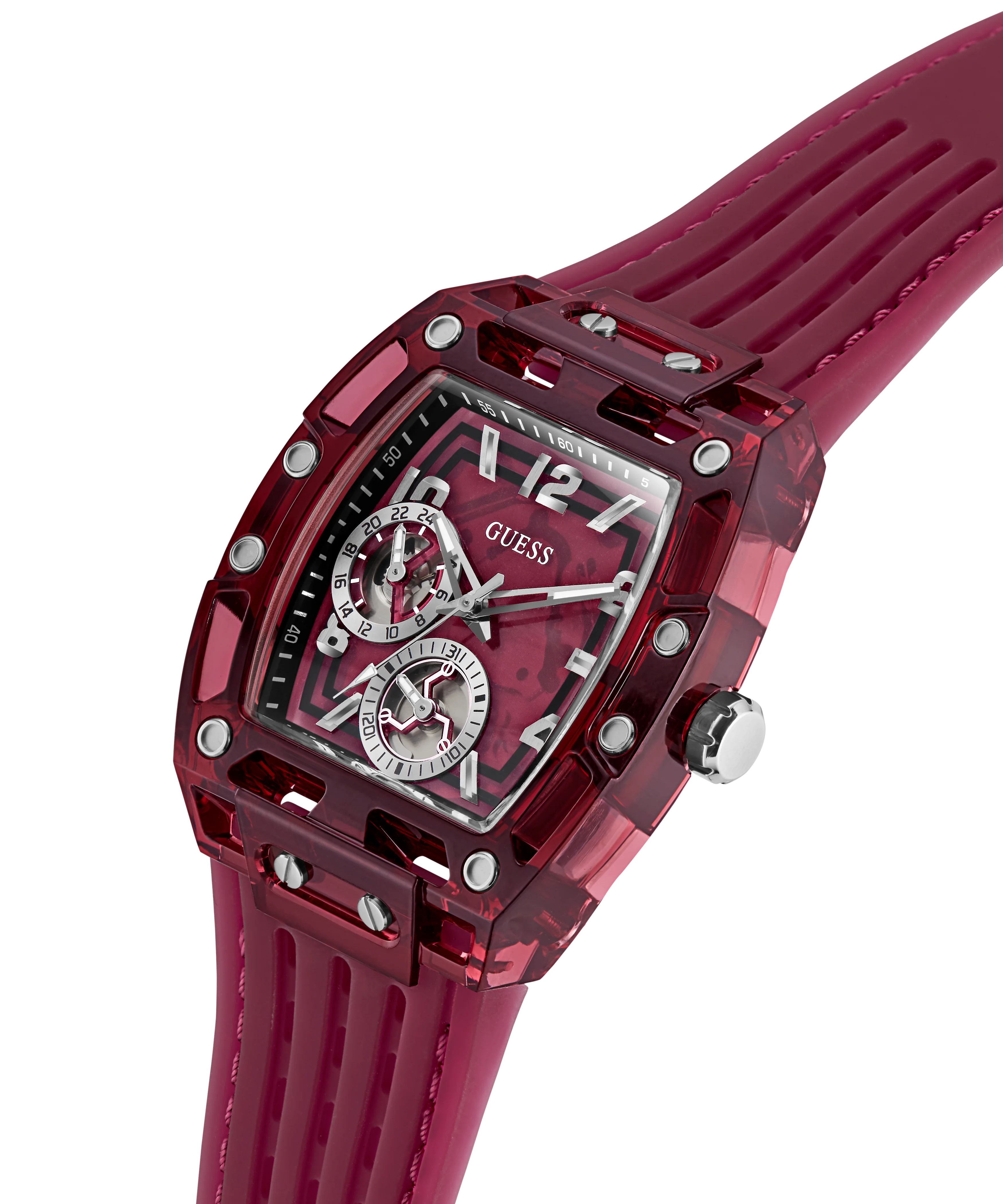 173-guess-mens-red-analog-watch-3.webp GUESS Mens Red Analog Watch
