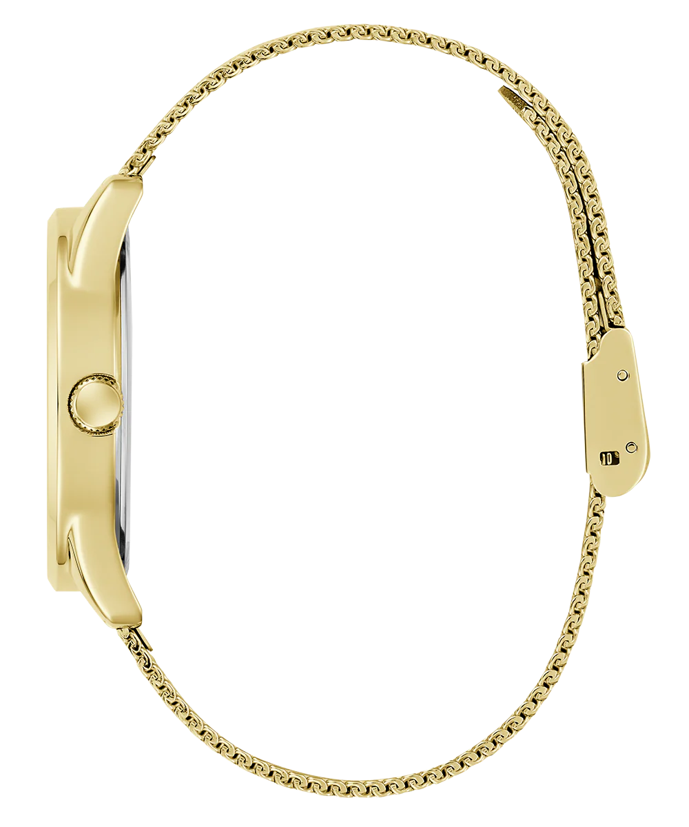 GUESS Ladies Gold Tone Analog Watch