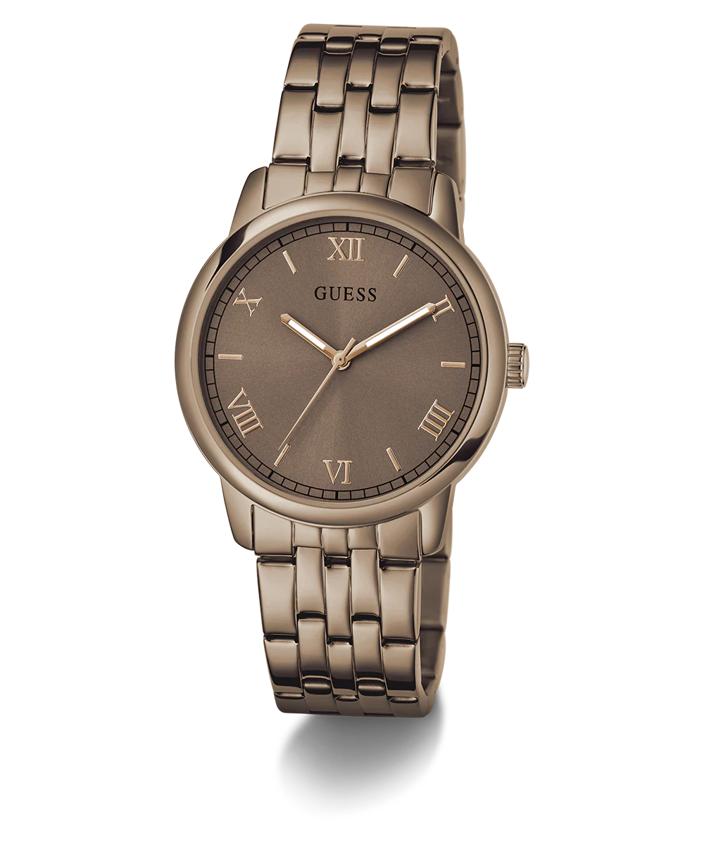 GUESS Mens Coffee Analog Watch