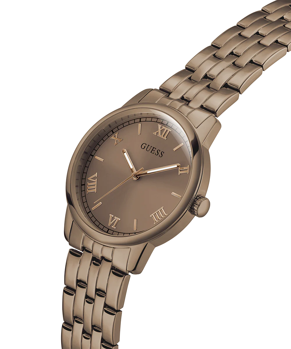 GUESS Mens Coffee Analog Watch