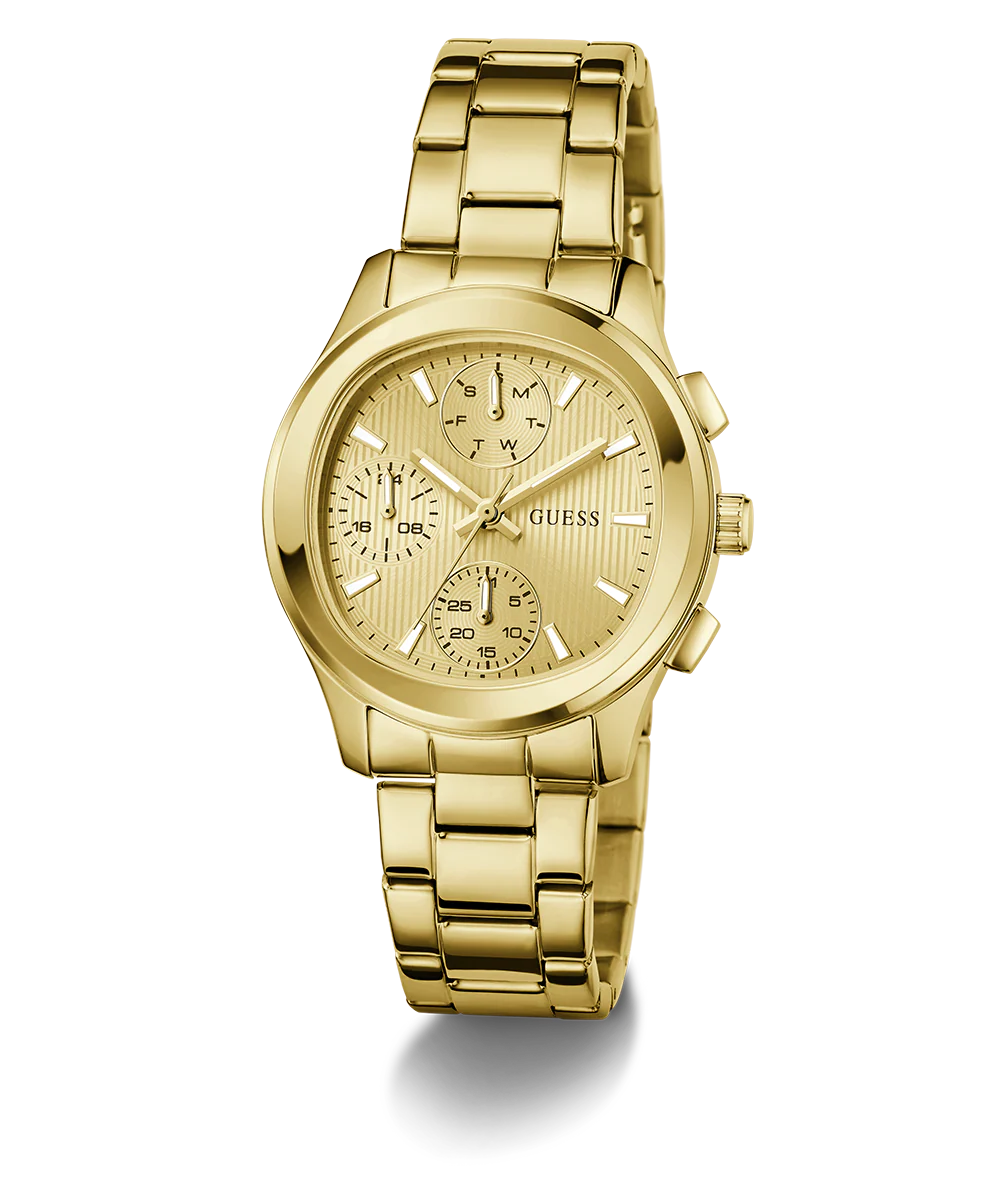 GUESS Ladies Birdie Gold Tone Analog Watch