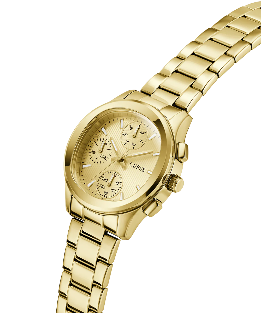 GUESS Ladies Birdie Gold Tone Analog Watch