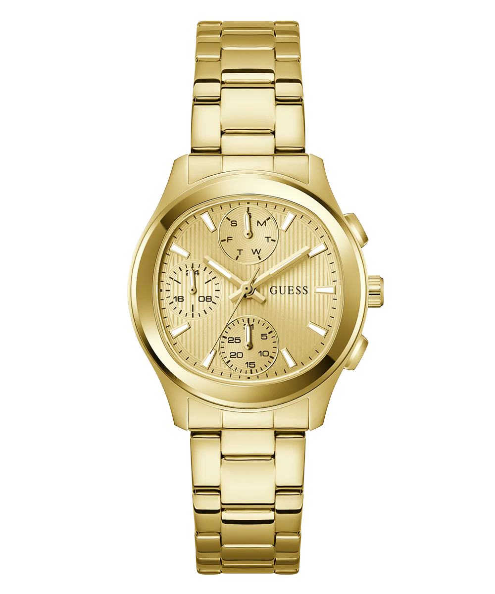 GUESS Ladies Birdie Gold Tone Analog Watch