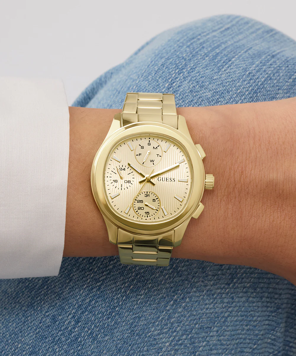 GUESS Ladies Birdie Gold Tone Analog Watch