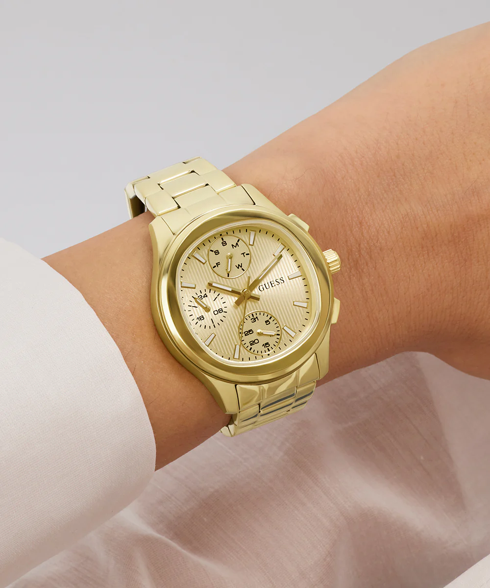 GUESS Ladies Birdie Gold Tone Analog Watch