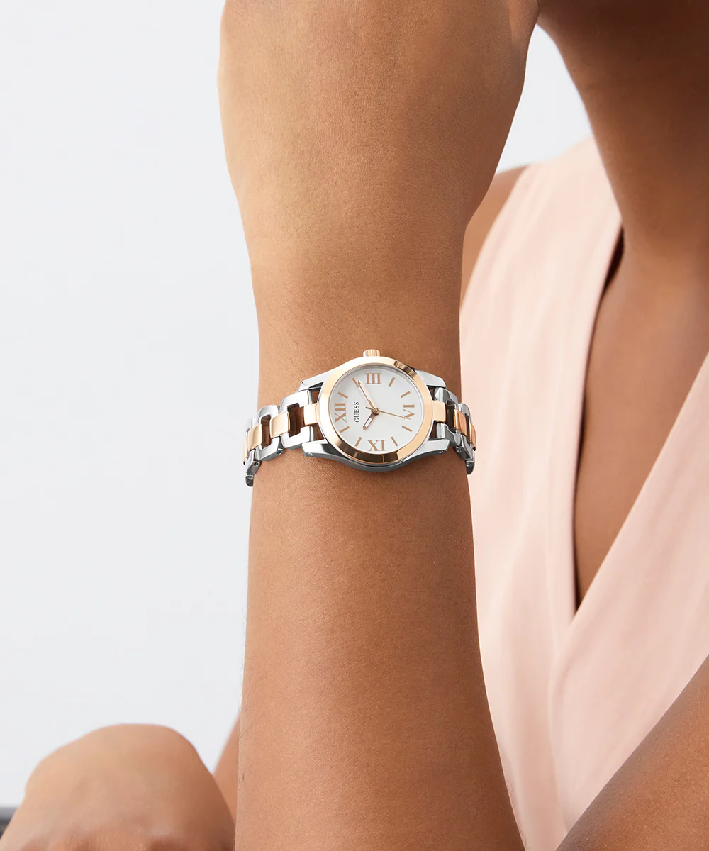 GUESS Ladies 2-Tone Analog Watch