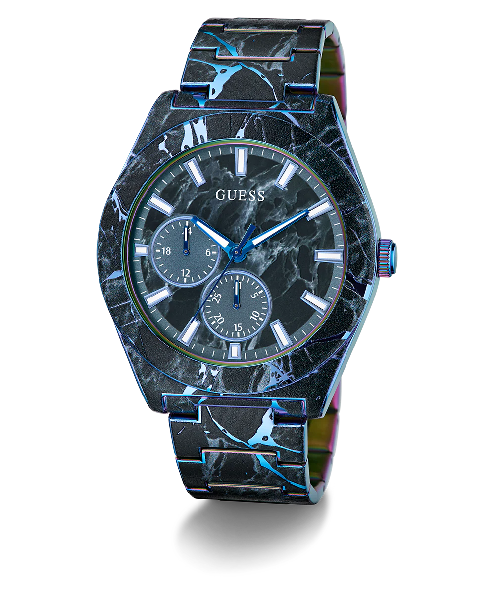 GUESS Mens Black Multi-function Watch