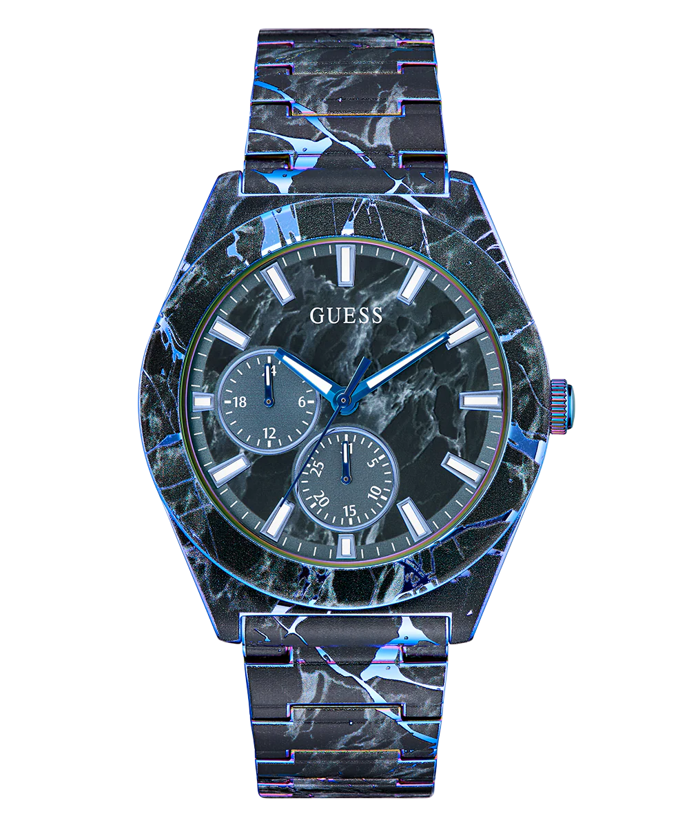 GUESS Mens Black Multi-function Watch