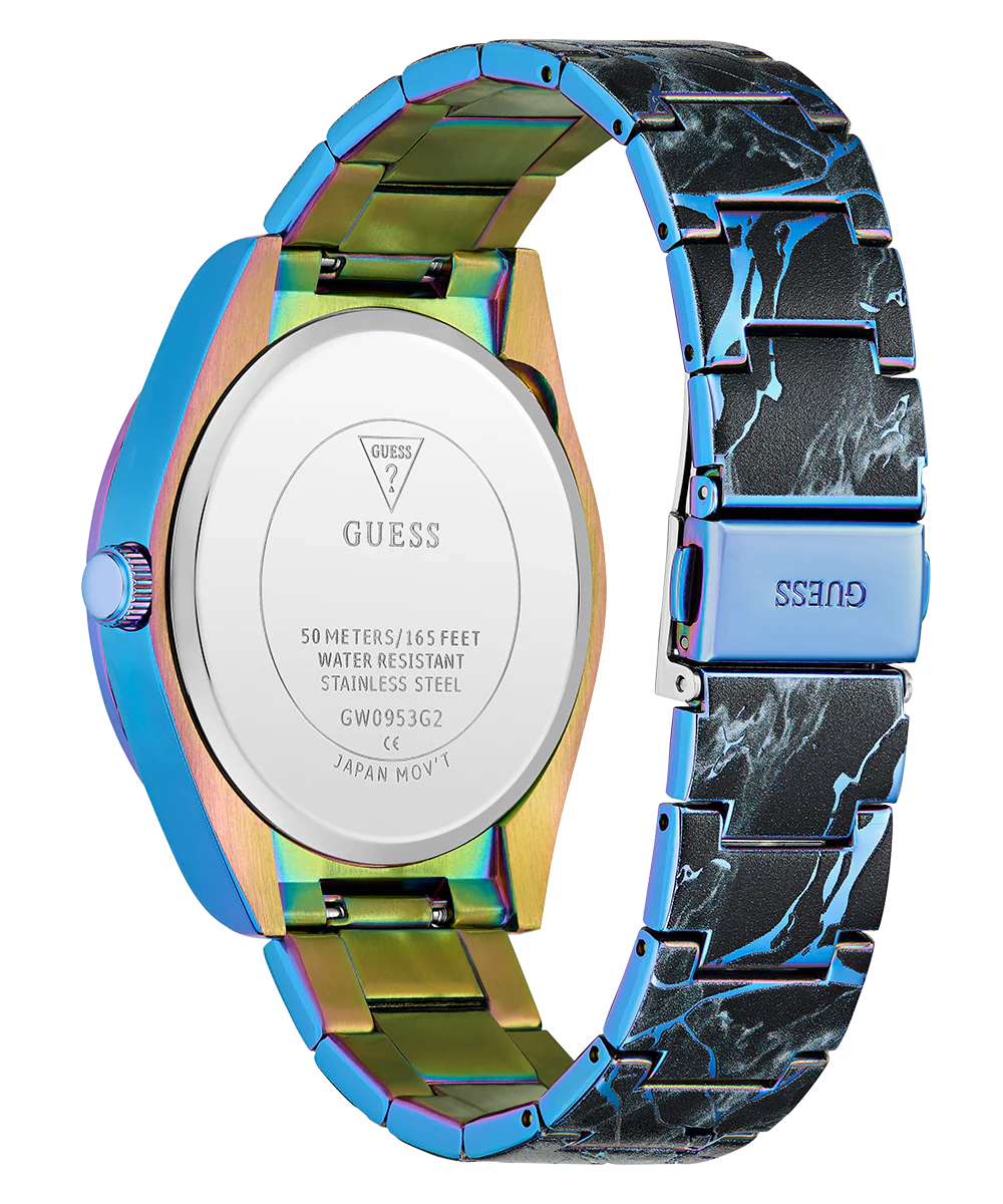 GUESS Mens Black Multi-function Watch