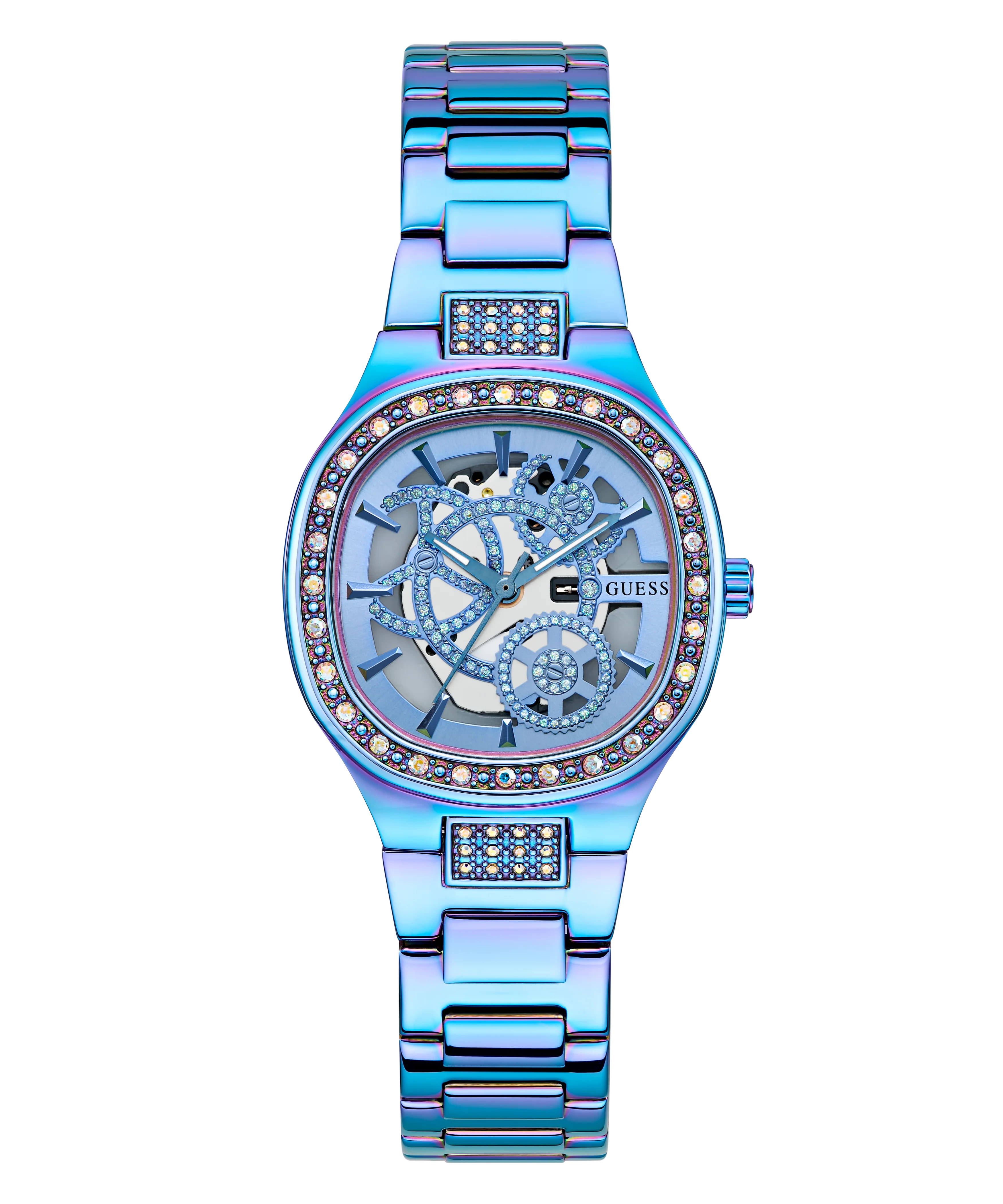 24-guess-ladies-iridescent-blue-analog-watch-3.webp GUESS Ladies Iridescent Blue Analog Watch