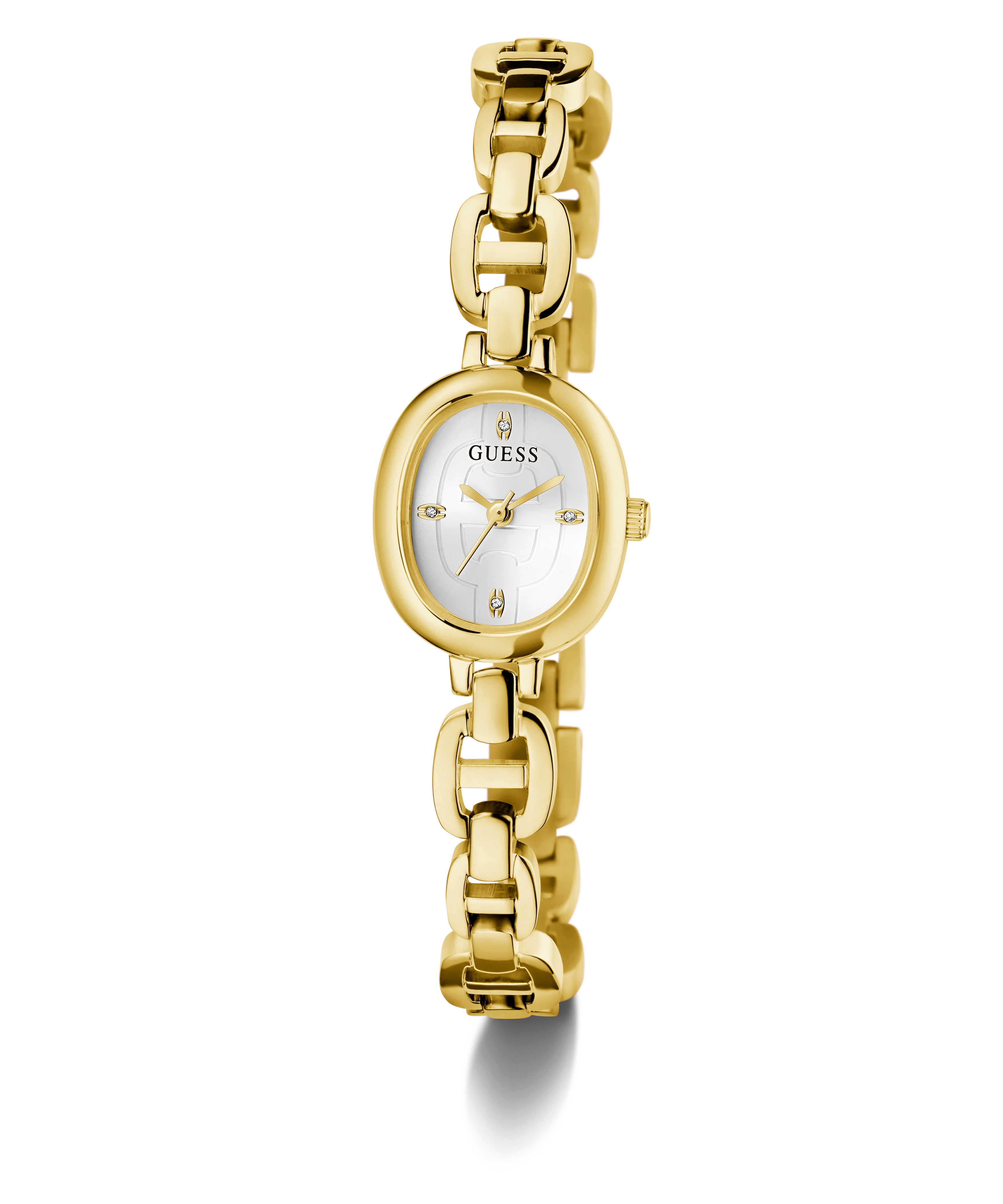 GUESS Ladies Gold Tone Analog Watch