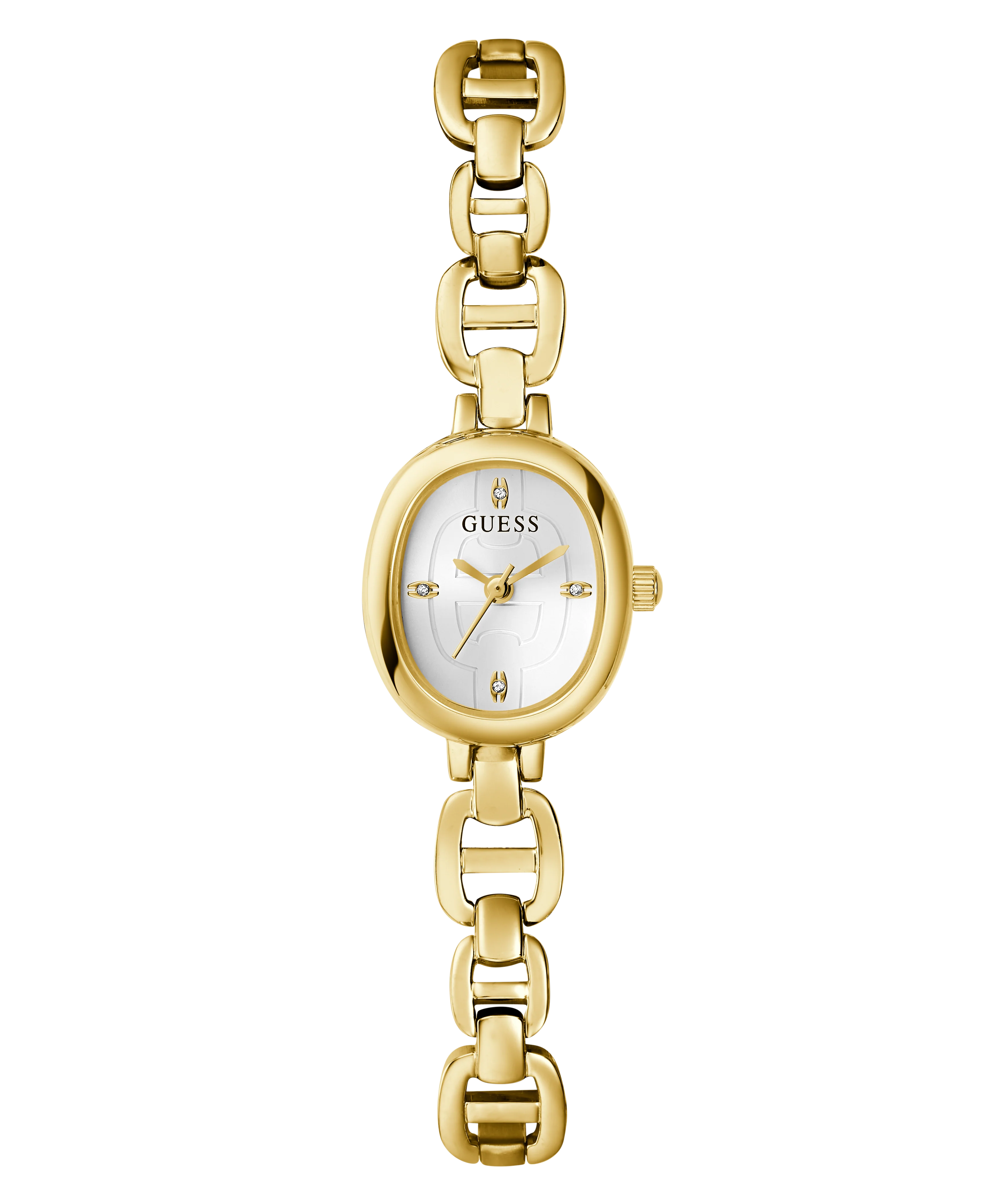 GUESS Ladies Gold Tone Analog Watch