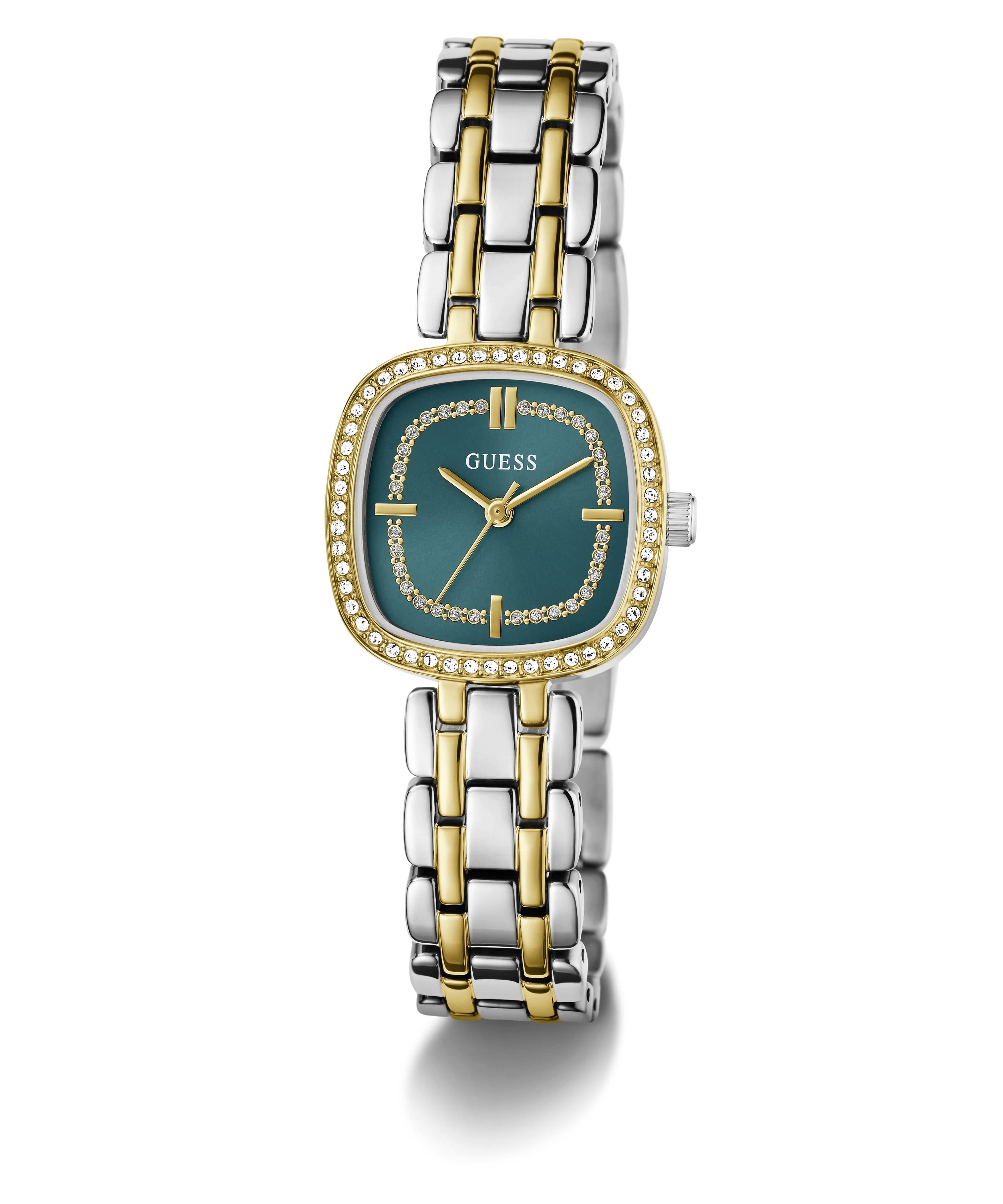 GUESS Ladies Hazel 2-Tone Analog Watch